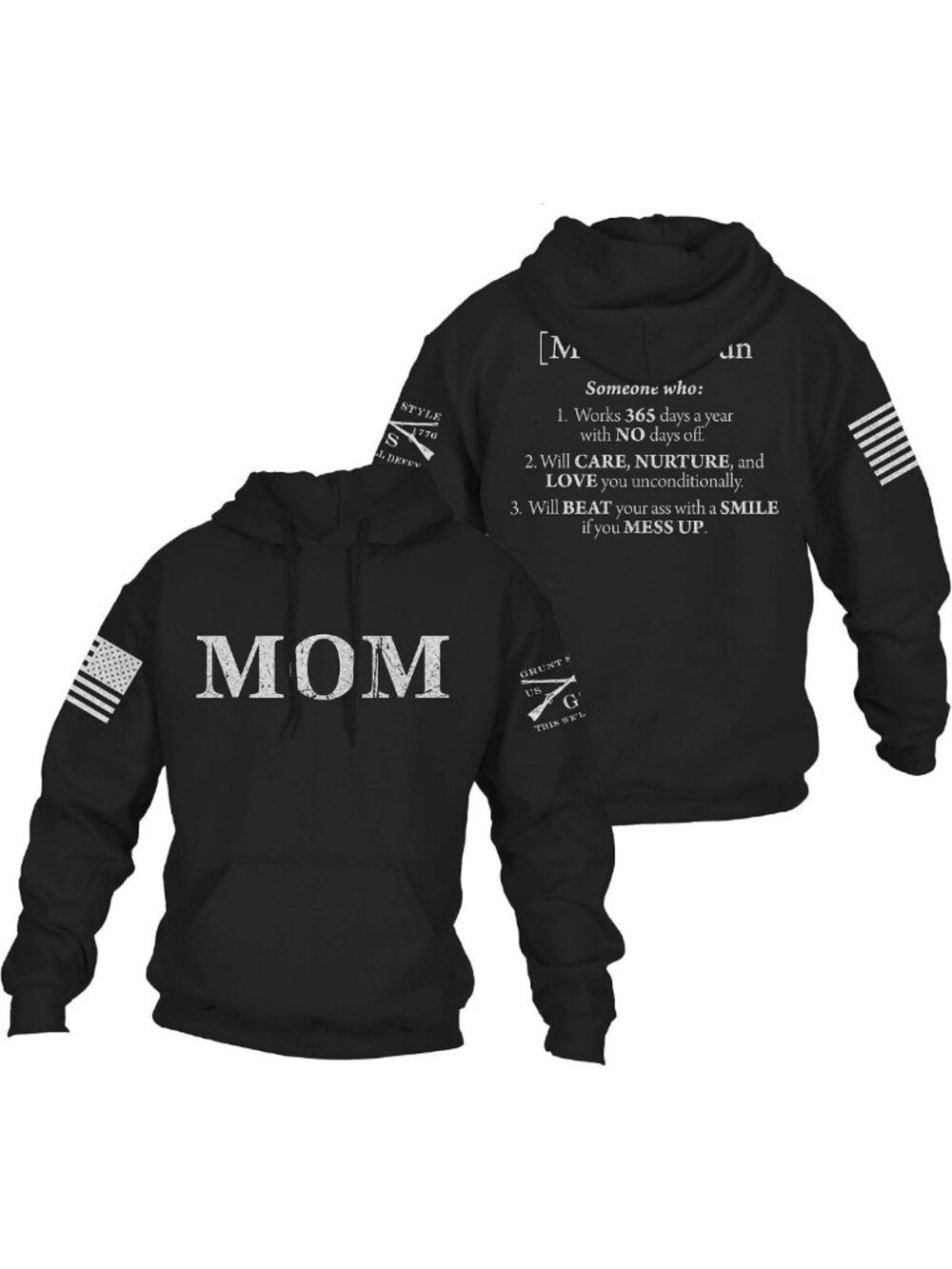 Mom Defined Graphic Hoodie for Women | Cozy Casual Wear | Perfect Gift Idea